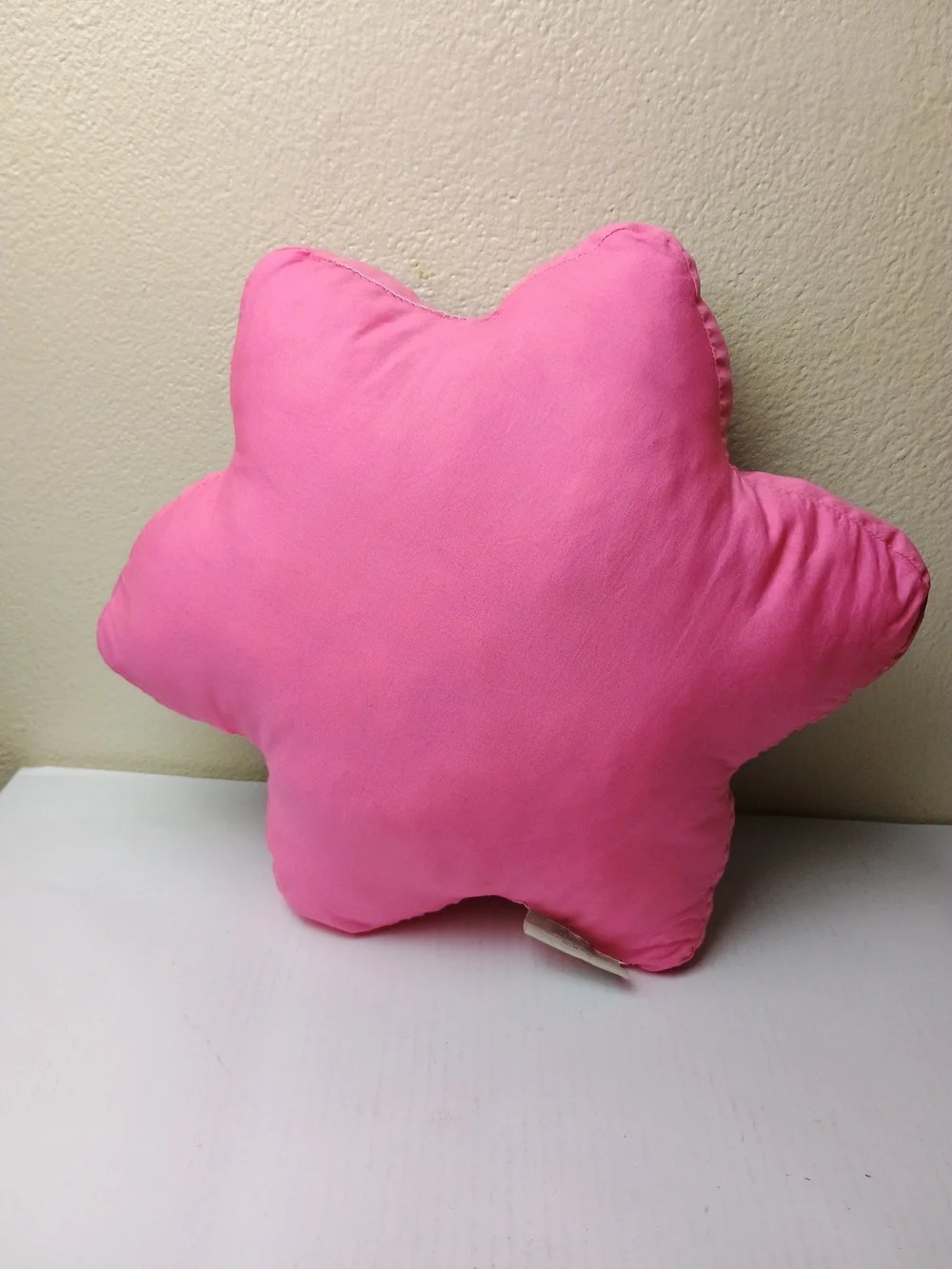 Barnes & Noble Pink and Purple Floral Star Accent Pillow